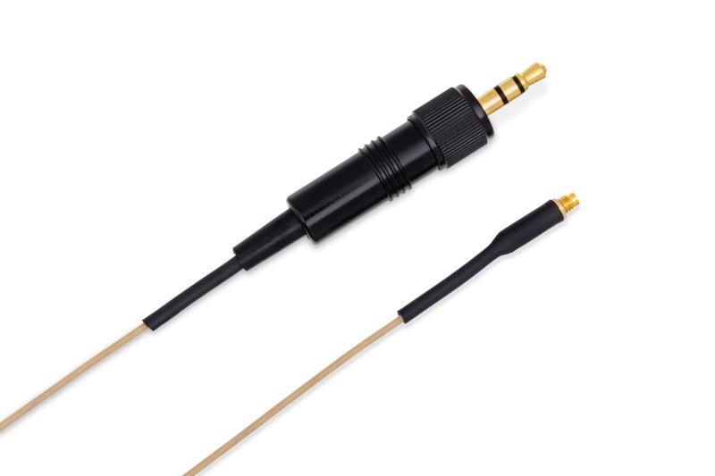 Hosa CABLE-BG-1SE Mogan Cable, Beige, Sennheiser, 1.2 mm OD - Image 3